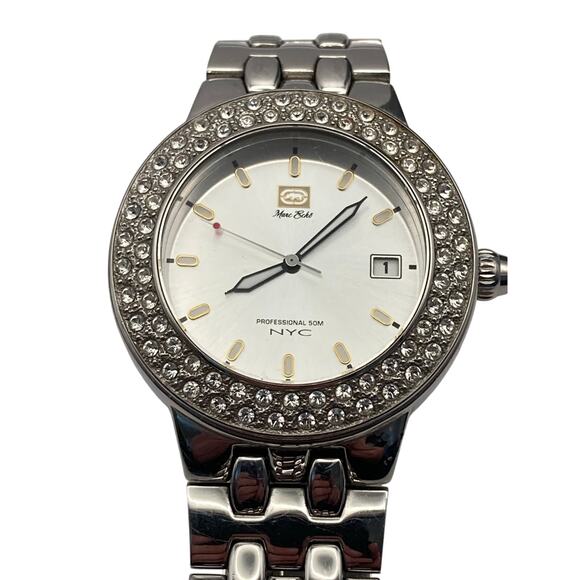 Marc Echo NYC E95004G1 Watch 40MM - Fresh Battery - WR 50m - Wrist 6-6.25' Date - Picture 2 of 9